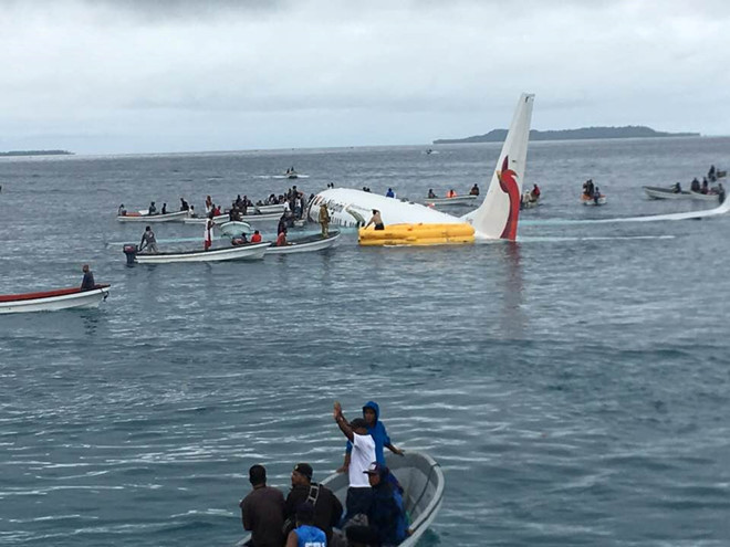 Có 4 người Việt trên máy bay rơi xuống biển tại Micronesia