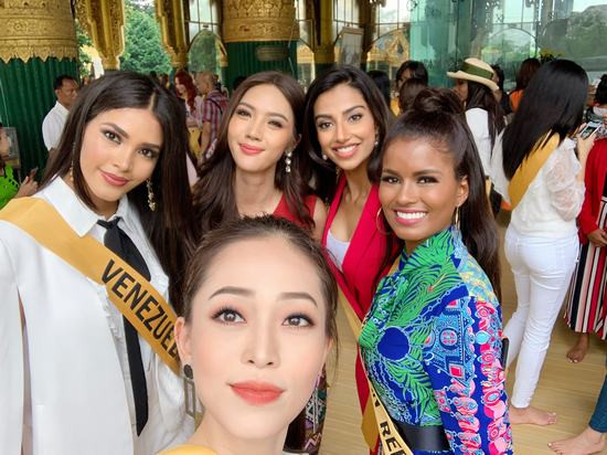 Á hậu Phương Nga nổi bật tại Miss Grand International 2018 