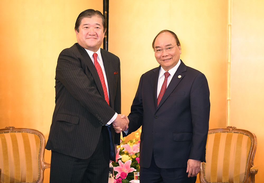 Thủ tướng tiếp lãnh đạo một số doanh nghiệp lớn của Nhật Bản