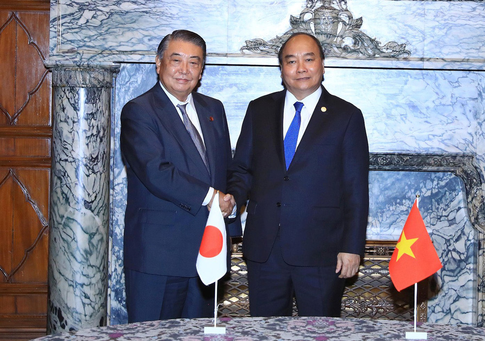 Thủ tướng Nguyễn Xuân Phúc hội kiến Chủ tịch Hạ viện và Chủ tịch Thượng viện Nhật Bản