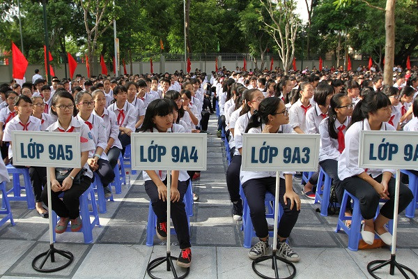 Năm 2019 Hà Nội dự kiến có 101.460 học sinh xét tốt nghiệp THCS