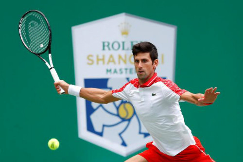 Djokovic đang đạt phong độ cao khi thắng 29 trong 31 trận gần nhất, kể từ khi thua Cecchinato ở tứ kết Roland Garros. Ảnh: Reuters.