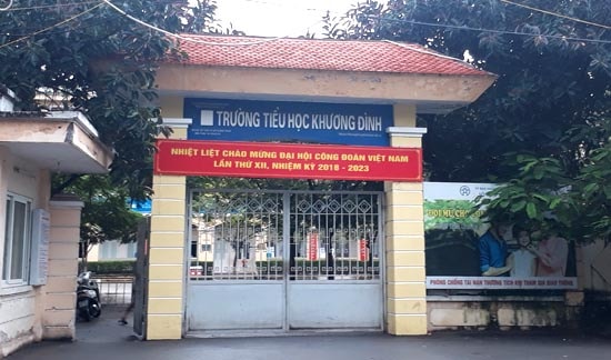 Trường Tiểu học Khương Đình hồi âm bài “Trường tiểu học Khương Đình bị “tố” lạm thu”