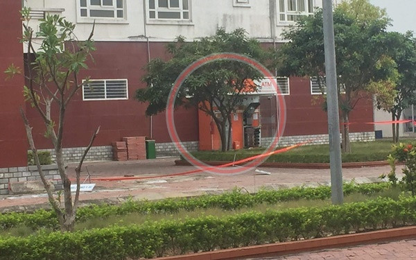 Phong tỏa cây ATM nghi có cài mìn ở Quảng Ninh