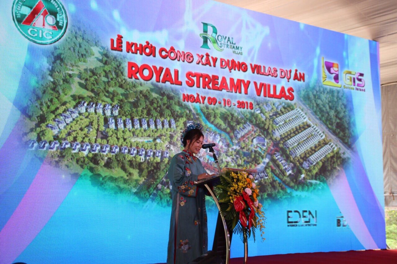 Khởi công xây dựng Villas dự án Royal Streamy Villas