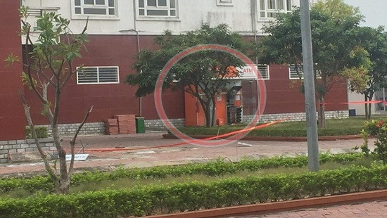 Khởi tố vụ cài 2kg thuốc nổ trong cây ATM ở Quảng Ninh