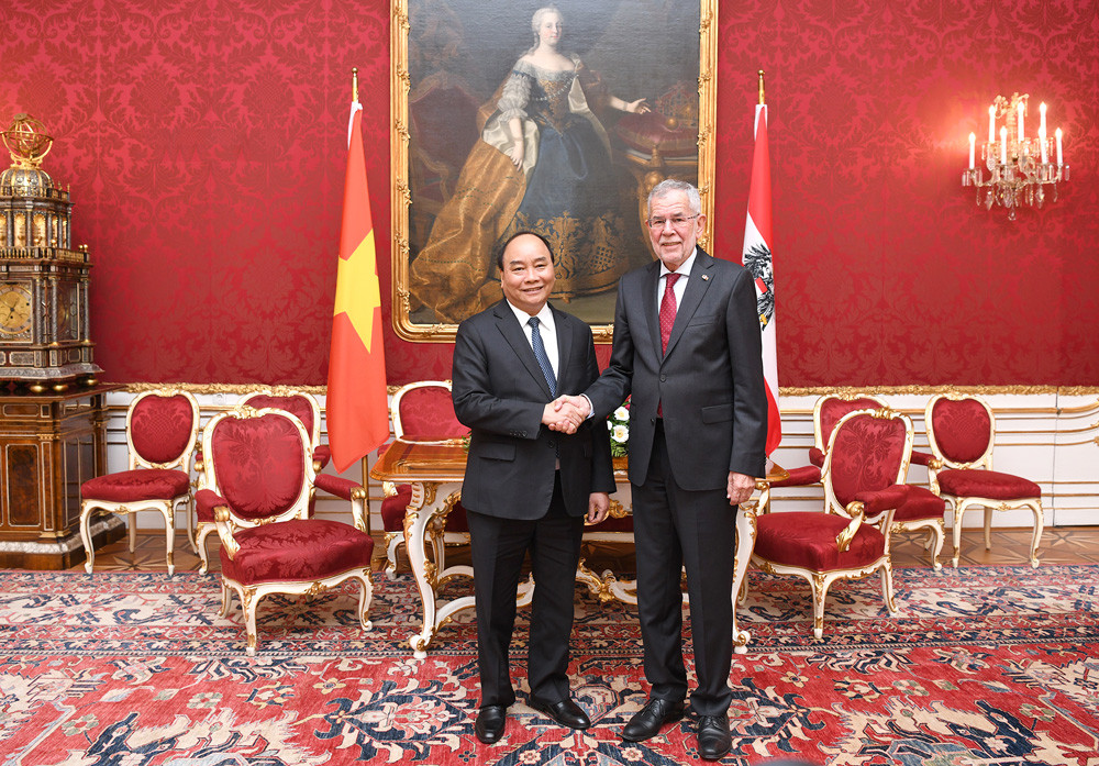 Thủ tướng hội kiến Chủ tịch Quốc hội, chào xã giao Tổng thống Áo