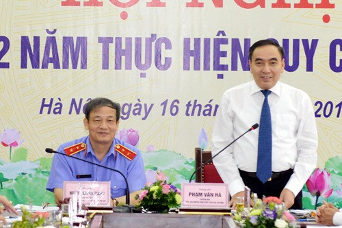 Phối hợp giữa TAND cấp cao và VKSND cấp cao tại Hà Nội: Chất lượng giải quyết các loại án đã được nâng lên