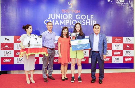 Tập đoàn BRG và Tạp chí Golf Việt Nam đồng tổ chức thành công Giải golf trẻ BRG - VGM Junior Championship 2018