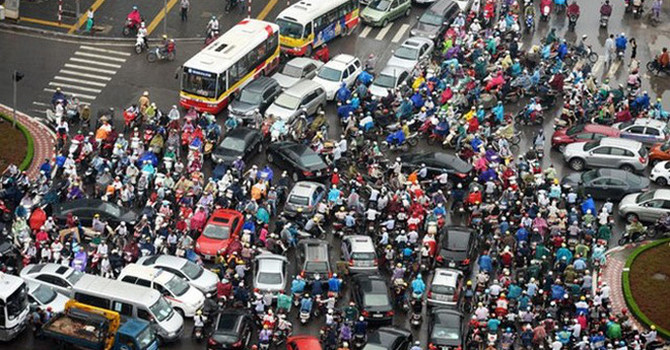 Chính phủ cho phép Hà Nội lập đề án thu phí vào nội đô để giảm ùn tắc