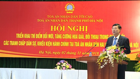 Hà Nội: Thí điểm tăng cường hòa giải, đối thoại trong giải quyết các tranh chấp dân sự, khiếu kiện hành chính
