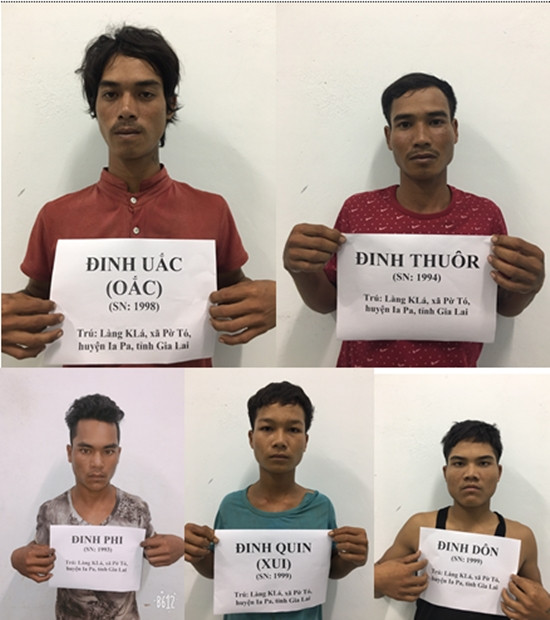  5 đối tượng bị khởi tố trong vụ trai 3 làng hỗn chiến