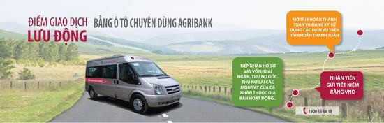 Agribank tiếp tục triển khai Điểm giao dịch lưu động đợt 2 giai đoạn I