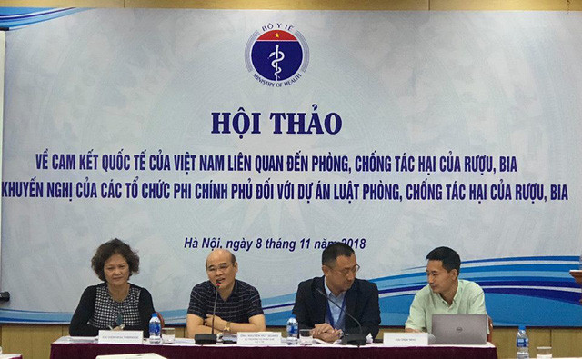 Gần 45% nam giới Việt uống rượu bia ở mức nguy hại