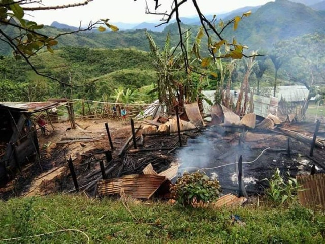  Nhậu say, đốt nhà cha mẹ ruột