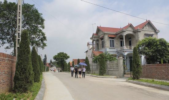 Xã Đắc Sơn, thị xã Phổ Yên tiến tới xây dựng xã nông thôn mới kiểu mẫu