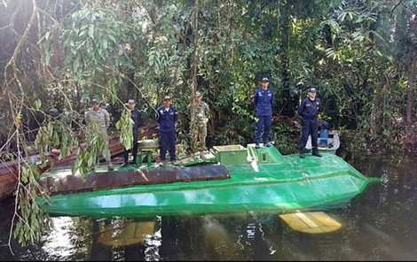 Giải mật chiếc tàu ngầm vận chuyển ma túy ở Colombia 