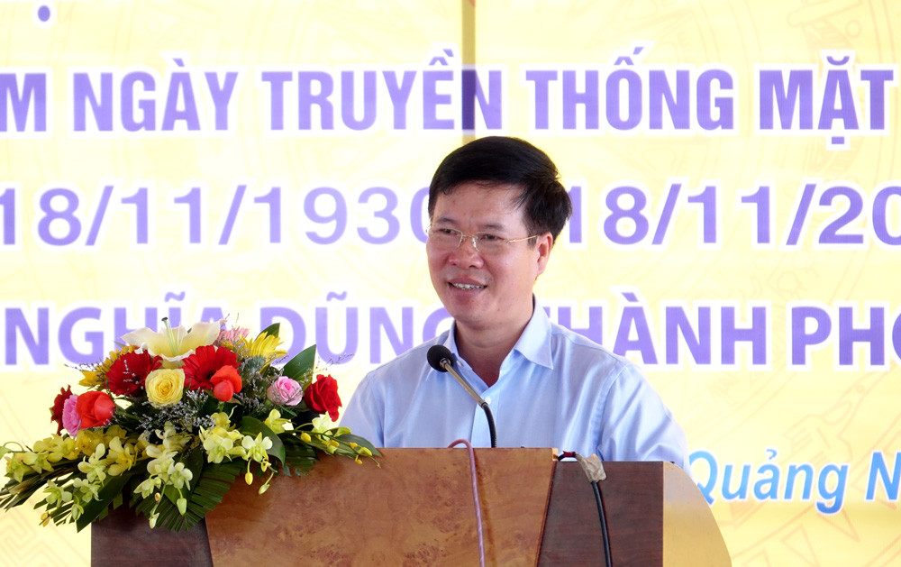 Trưởng Ban Tuyên giáo Trung ương dự ngày hội Đại đoàn kết tại Quảng Ngãi