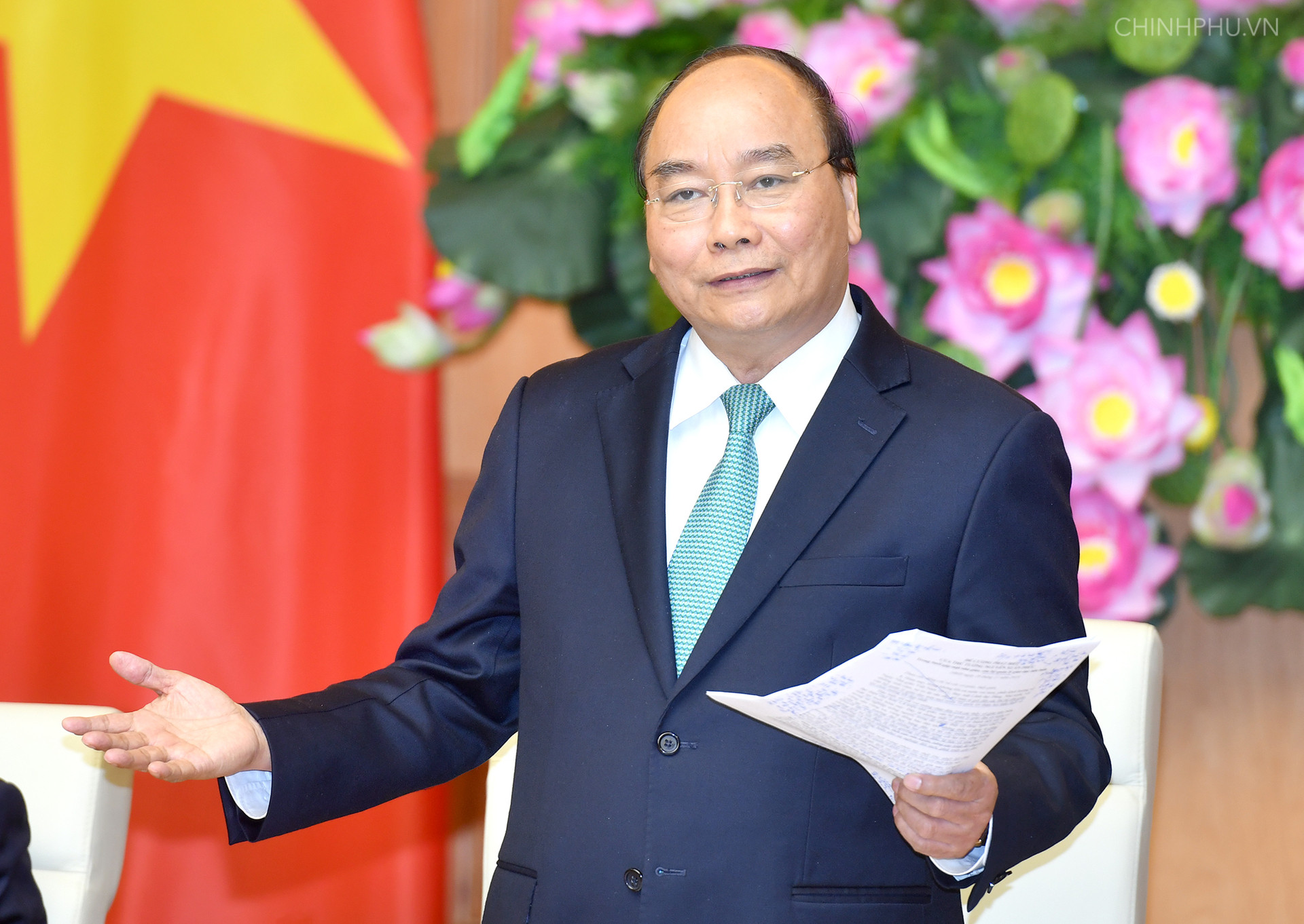 Thủ tướng Nguyễn Xuân Phúc gặp mặt các nhà giáo, cán bộ quản lý giáo dục tiêu biểu