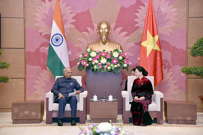 Tổng thống Ram Nath Kovind và ba cuộc hội đàm, hội kiến quan trọng với lãnh đạo Việt Nam