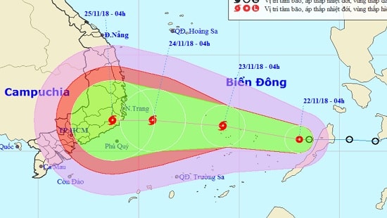 Bắc Bộ trời chuyển rét, áp thấp nhiệt đới liên tục tăng cấp tiến vào Biển Đông