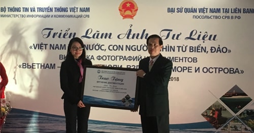  Triển lãm “Việt Nam đất nước, con người - Nhìn từ biển, đảo” tại Liên bang Nga