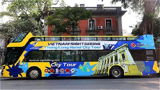 Hà Nội có thêm 3 xe buýt hai tầng phục vụ du lịch