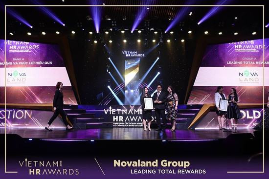 Novaland lần thứ 2 được vinh danh tại lễ trao giải Vietnam HR Arward 2018