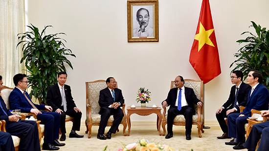 Thủ tướng: Sớm xây dựng Quy hoạch kết nối hai nền kinh tế Việt Nam-Campuchia 