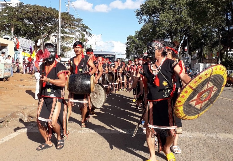 Đặc sắc lễ hội đường phố “Festival văn hóa cồng chiêng Tây Nguyên”