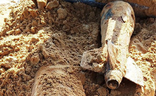Phát hiện 2 quả bom nặng hơn 500kg tại Ninh Thuận
