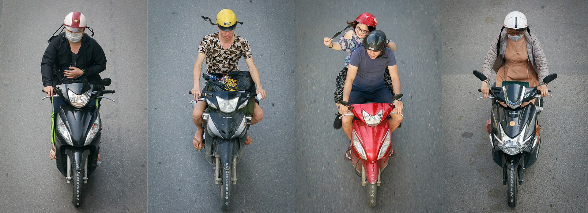 Góc nhìn thú vị về giao thông Hà Nội qua loạt ảnh “Những bộ tứ siêu đẳng”