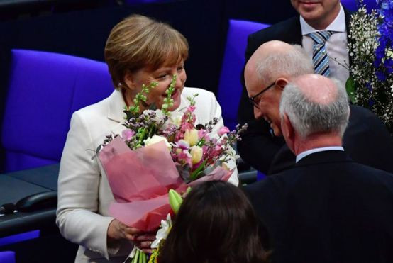 Thủ tướng Đức Angela Merkel là phụ nữ quyền lực nhất thế giới lần thứ 8 liên tiếp
