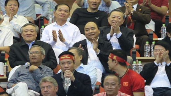 Thủ tướng gửi thư khích lệ đội tuyển bóng đá nam Việt Nam