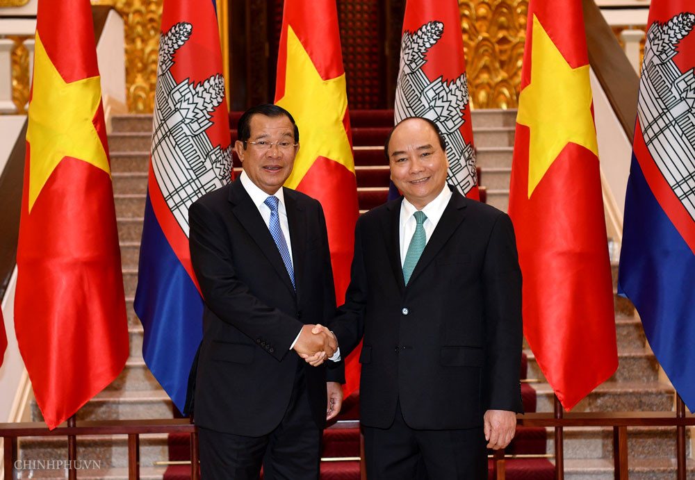 Các cuộc tiếp kiến lãnh đạo Việt Nam của Thủ tướng Camphuchia Hun Sen