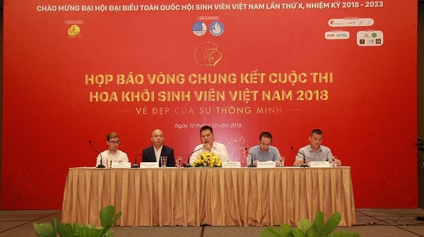 Họp báo Vòng chung kết Cuộc thi “Hoa khôi Sinh viên Việt Nam 2018”