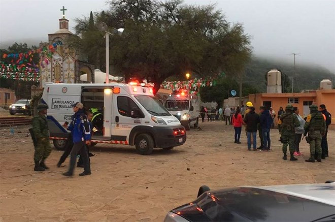 Nổ pháo hoa kinh hoàng ở Mexico, ít nhất 60 người thương vong