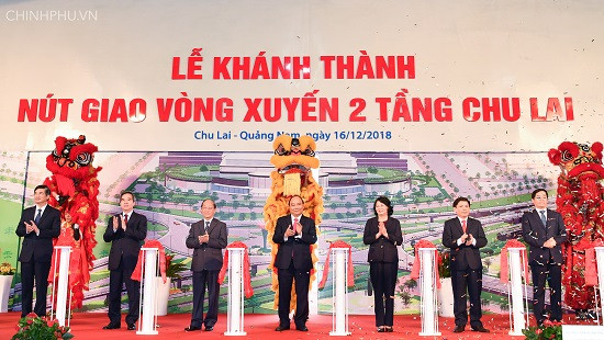 Thủ tướng dự lễ công bố điều chỉnh quy hoạch khu kinh tế mở Chu Lai