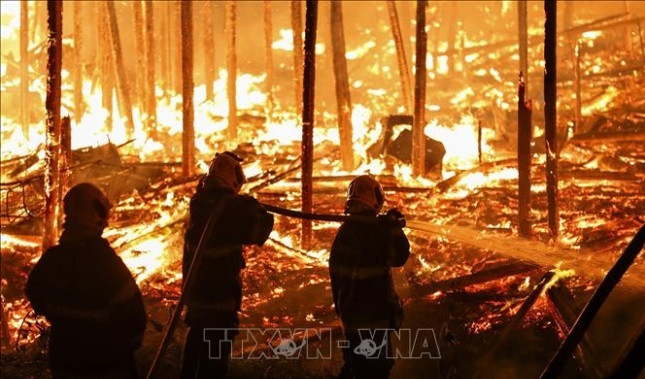 Brazil: 600 ngôi nhà tạm bằng gỗ bất ngờ bị “bà Hỏa” thiêu rụi