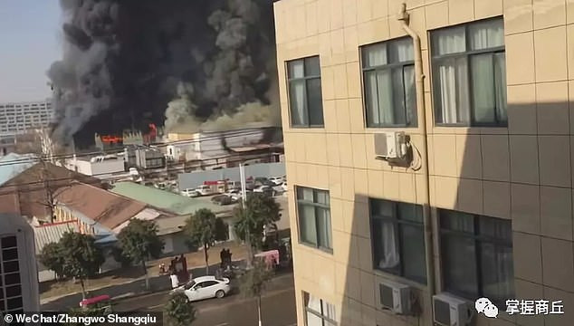 Hỏa hoạn kinh hoàng tại nhà máy ở Trung Quốc, 11 người thiệt mạng