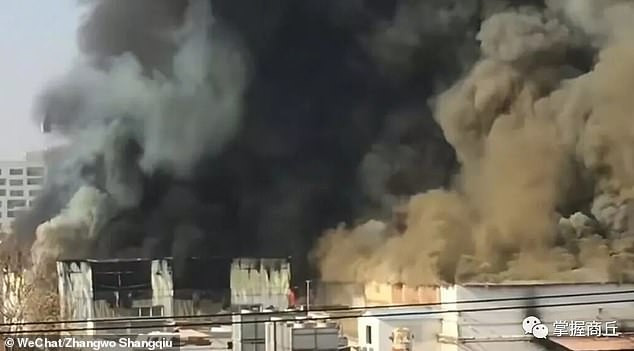 Hỏa hoạn kinh hoàng tại nhà máy ở Trung Quốc, 11 người thiệt mạng