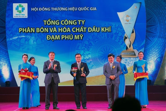 PVN có 5 doanh nghiệp được công nhận Thương hiệu Quốc gia năm 2018