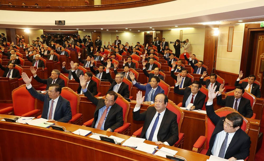 Ban Chấp hành Trung ương Đảng lấy phiếu tín nhiệm đối với các Ủy viên Bộ Chính trị, Ban Bí thư