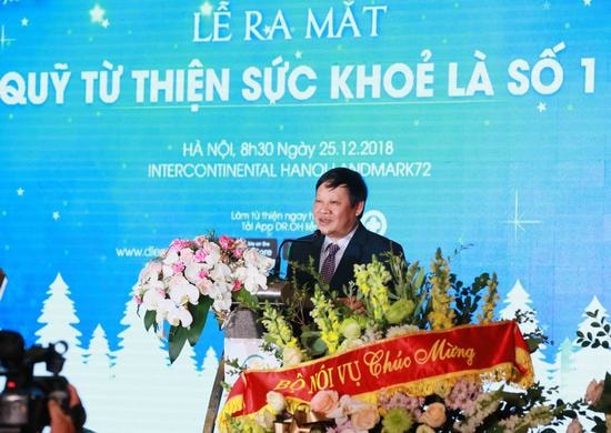 Ra mắt Quỹ từ thiện Sức khỏe là số 1