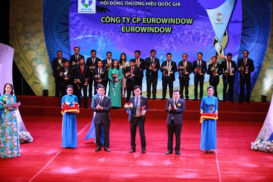 Eurowindow - Tự hào 4 năm liên tiếp đạt Thương hiệu quốc gia