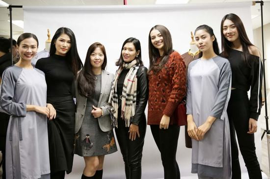 Hồng Quế và dàn mẫu hội tụ casting show thời trang của NTK Kim Ngọc