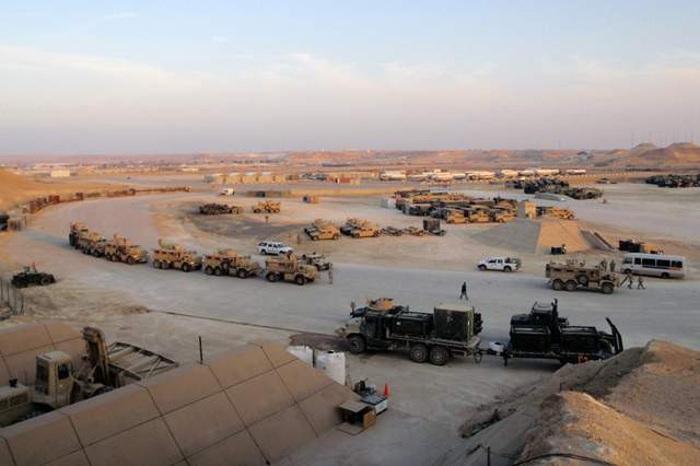 Mỹ triển khai nhiều vũ khí hiện đại tới căn cứ không quân Iraq