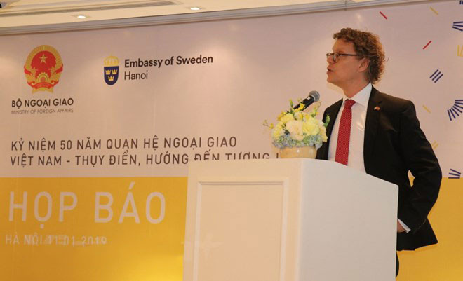 Việt Nam-Thụy Điển: Không ngừng phát triển mạnh mẽ vì sự thịnh vượng của mỗi nước