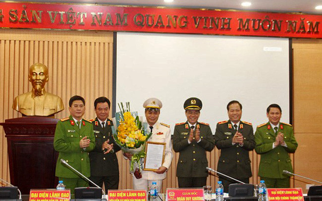 Bổ nhiệm Thủ trưởng Cơ quan Cảnh sát điều tra Công an Thành phố Hà Nội