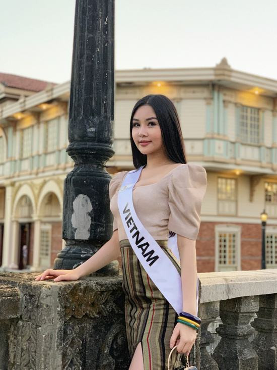 Ngân Anh khoe vẻ tươi trẻ trong cuộc thi  Miss Intercontinental 2018